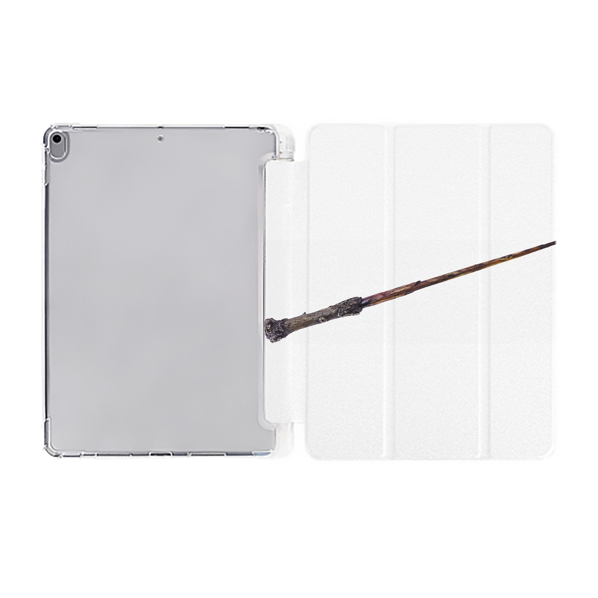 （画像用） Harry Potter ハリー・ポッターシリーズ IPad ケース ペン収納付き 三つ折りスタンド PUレザー×シリコン 対応機種9.5/10.5/10.9インチ